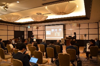 防災講演を聴く参加者の様子